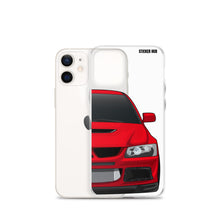 Load image into Gallery viewer, Red Mitsubishi Evo - iPhone Case