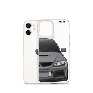 Gray Mitsubishi Evo - iPhone Case