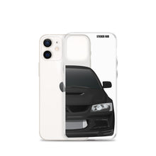 Load image into Gallery viewer, Black Mitsubishi Evo - iPhone Case