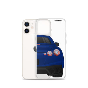 Deep Blue R35 Nissan GTR - iPhone Case