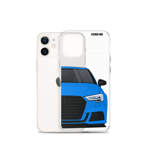 Turbo Blue B9 Audi S3 - iPhone Case