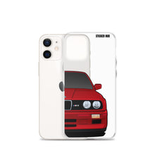 Load image into Gallery viewer, Dark Red BMW E30 - iPhone Case