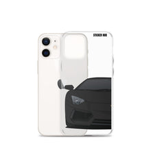 Load image into Gallery viewer, Black Lamborghini Aventadoor - iPhone Case