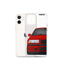 Load image into Gallery viewer, Red BMW E36 - iPhone Case