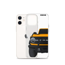 Load image into Gallery viewer, Cyber Orange Ford Bronco &quot;First Edition&quot; - iPhone Case