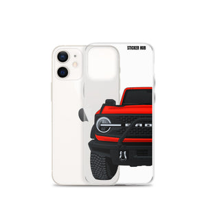 Red Ford Bronco "First Edition" - iPhone Case