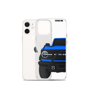 Blue Ford Bronco "First Edition" - iPhone Case