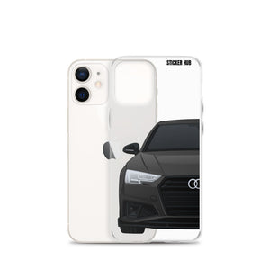 Black B9 Audi S4 "Facelift" - iPhone Case