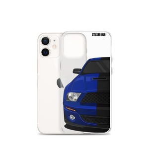 Blue 07-09 Mustang GT500 - iPhone Case