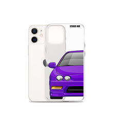 Load image into Gallery viewer, Purple Acura Integra - iPhone Case