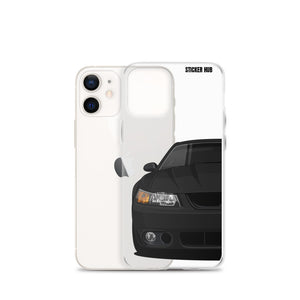 Black 03-04 Mustang SVT Cobra - iPhone Case