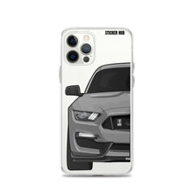 Load image into Gallery viewer, Gray Mustang GT350 - iPhone Case