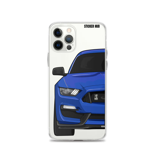 Lightning Blue Mustang GT350 - iPhone Case