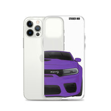 Load image into Gallery viewer, Purple Charger Hellcat (Widebody) - iPhone Case