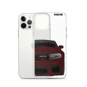 Octane Red Charger Hellcat (Widebody) - iPhone Case