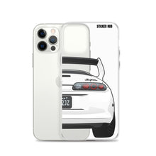 Load image into Gallery viewer, White Toyota Supra - iPhone Case