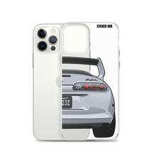 Load image into Gallery viewer, Silver Toyota Supra - iPhone Case