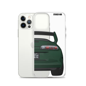 Green Toyota Supra - iPhone Case