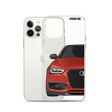 Load image into Gallery viewer, Volcano Red B8.5 Audi S4 - iPhone Case