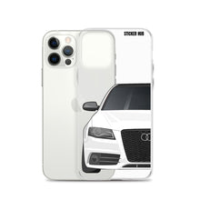 Load image into Gallery viewer, White B8 Audi S4 - iPhone Case