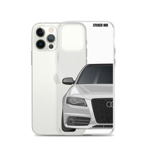 Load image into Gallery viewer, Silver B8 Audi S4 - iPhone Case