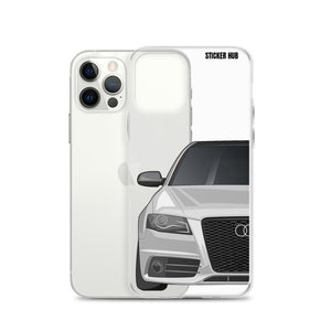 Silver B8 Audi S4 - iPhone Case