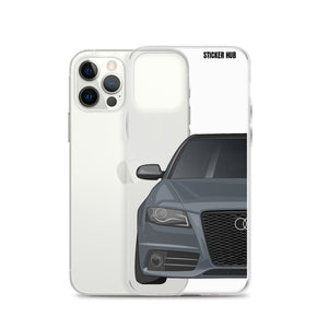 Meteor Gray B8 Audi S4 - iPhone Case