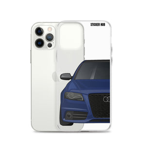 Estoril Blue B8 Audi S4 - iPhone Case