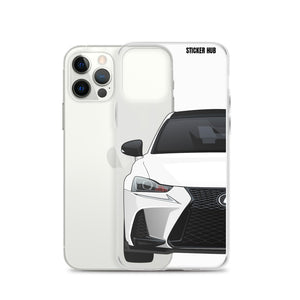 White Lexus IS300 - iPhone Case