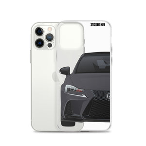 Gray Lexus IS300 - iPhone Case