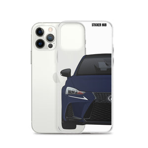 Nightfall Blue Lexus IS300 - iPhone Case