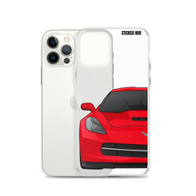 Load image into Gallery viewer, Torch Red C7 Corvette Stingray - iPhone Case