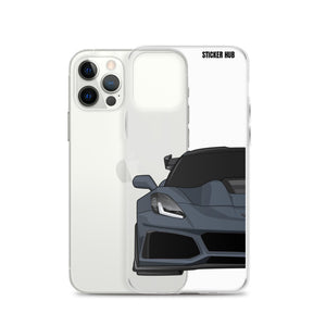 Shadow Gray C7 Corvette Zr1 - iPhone Case