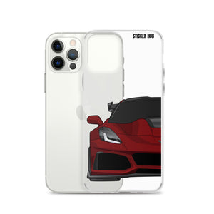 Long Beach Red C7 Corvette Zr1 - iPhone Case