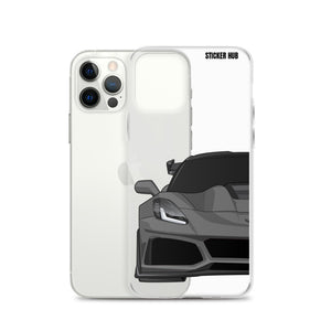 Gray C7 Corvette Zr1 - iPhone Case