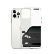 Load image into Gallery viewer, Black C6 Corvette - iPhone Case