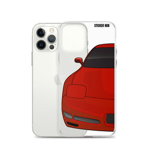 Torch Red C5 Corvette Z06 - iPhone Case