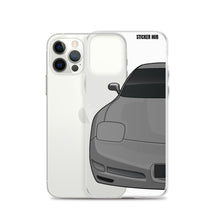 Load image into Gallery viewer, Pewter Gray C5 Corvette Z06 - iPhone Case