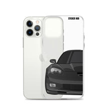 Load image into Gallery viewer, Black C6 Corvette Z06 - iPhone Case