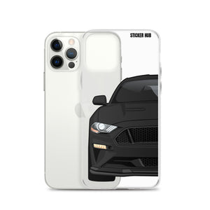 Black 18-21 Mustang 5.0 - iPhone Case