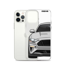 Load image into Gallery viewer, Silver 18-21 Mustang 5.0 - iPhone Case