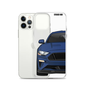 Kona Blue 18-21 Mustang 5.0 - iPhone Case