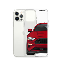 Load image into Gallery viewer, Ruby Red 18-21 Mustang 5.0 - iPhone Case