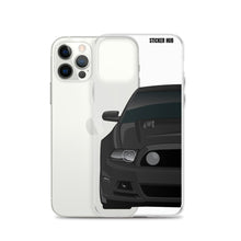 Load image into Gallery viewer, Black 13-14 Mustang 5.0 - iPhone Case