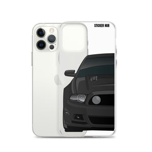 Black 13-14 Mustang 5.0 - iPhone Case