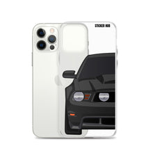 Load image into Gallery viewer, Black 11-12 Mustang 5.0 - iPhone Case