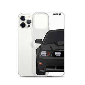 Black 11-12 Mustang 5.0 - iPhone Case