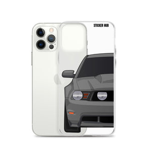 Gray 11-12 Mustang 5.0 - iPhone Case