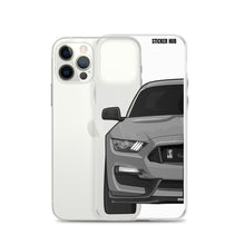 Load image into Gallery viewer, Gray Mustang GT350 - iPhone Case