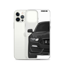 Load image into Gallery viewer, Black Mustang GT350 - iPhone Case